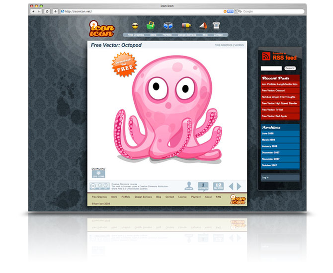 Icon Icon website