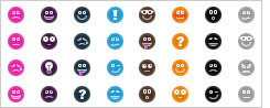 InkyStamp Stock Smilie Icons